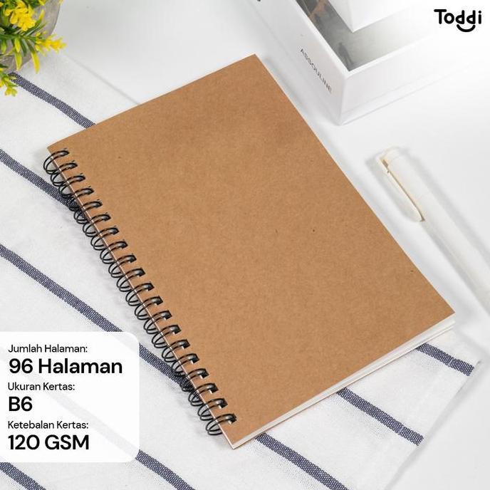 USAMHA Buku Catatan Sekolah Diary Book Notebook Sketchbook Polos Tanpa Garis