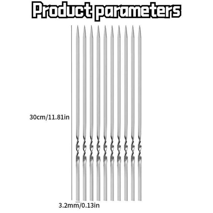 WACAMEY alat tusuk sate / Alat tusuk sate manual / tusuk sate 30cm / tusuk sate besi panjang / Alat 