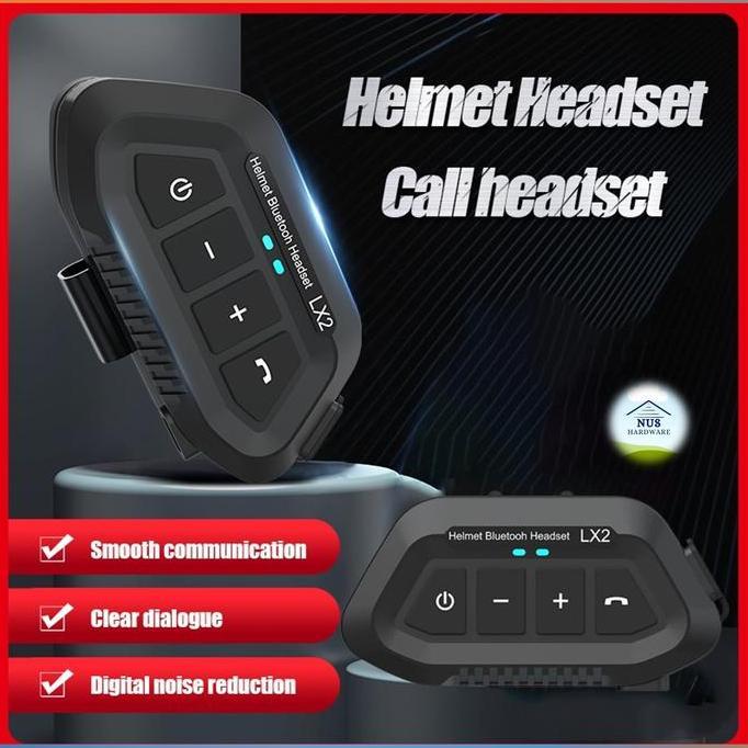 BOWATA VR Robot Aksesoris Helm Intercom Bluetooth Headset Helm Auto Answer Call IP 67 1200 mAh