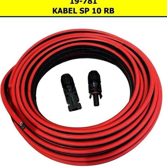Kabel Solar Panel Kabel Panel Surya Kabel Solar Cell 2x4mm 10m