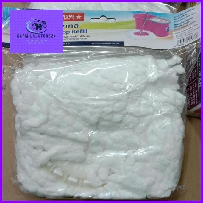 PEL LION STAR / TONGKAT PEL SPIN MOP / ALAT PEL PUTAR LIVINA