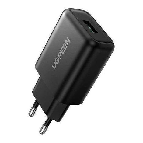 BEBAS ONGKIR - UGREEN 70273 CD122 Type-C Wall Charger with PD 3.0 18-watt Quick Charge 3 BLACK