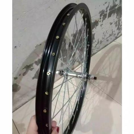 velg velk sepeda  ukuran 20 inc Alloy bagian depan bmx lipat ZER