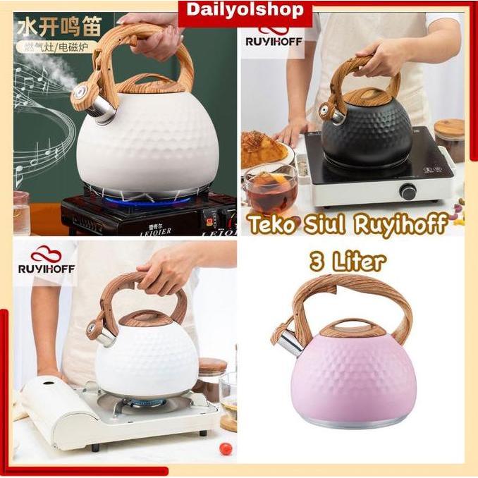 TEKO SIUL ESTETIK RUYIHOFF 3 LITER / TEKO HOMECHACHA / TEKO HYEJIN / TEKO SIUL 3 LITER Stainless Kit