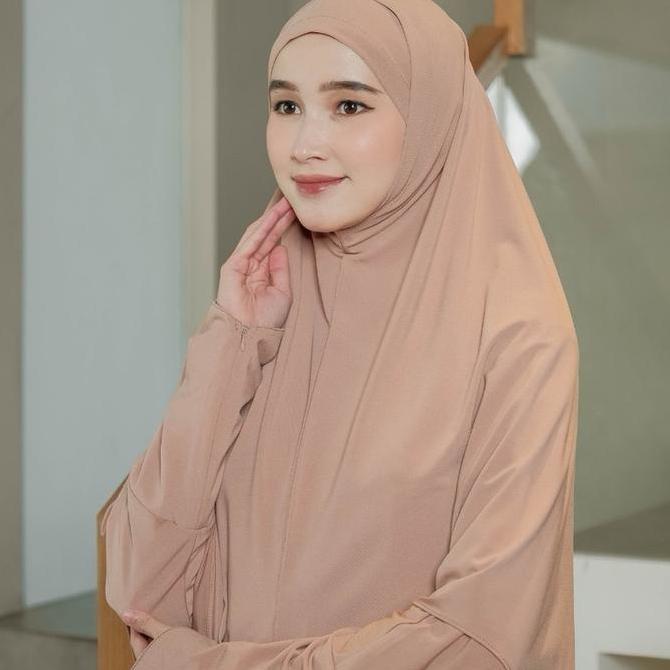 Shakirasyari - Mina Set Abaya Umroh Jersey Premium