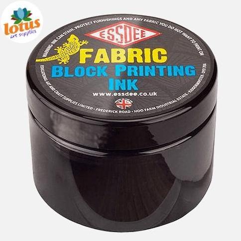 TERBARU - ESSDEE Fabric Block Printing Ink 150ml Black