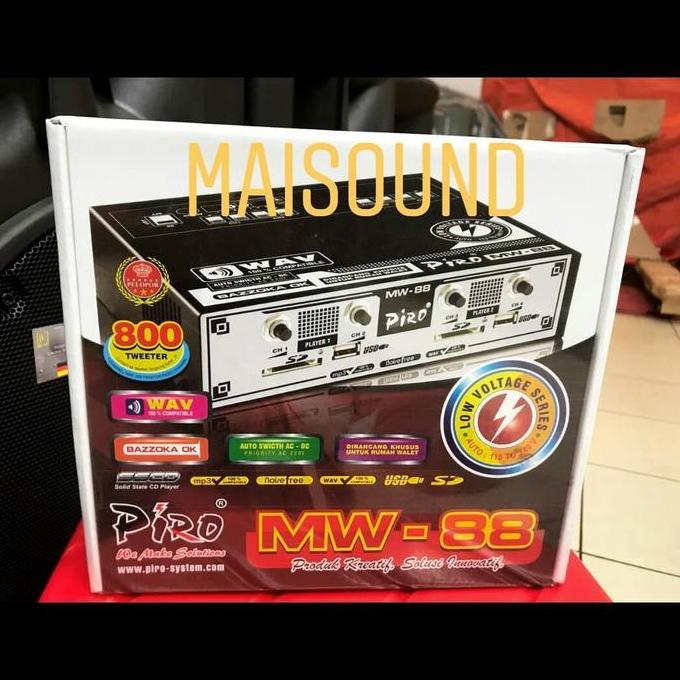Ampli Piro Walet Mw88 - Amplifier Piro Walet Wm 88 Hemat