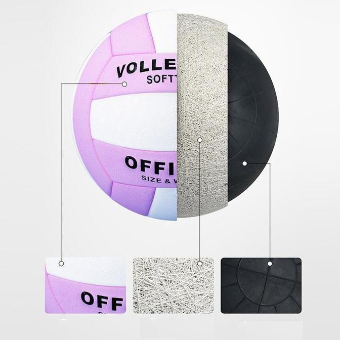 Bola Volly Original 100% / High Quality Bola Voli / Bola Voli / Voli Anak Dan Dewasa-Bonus Pompa Jar