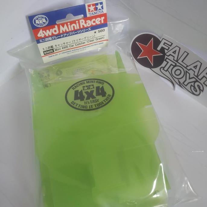 Tamiya 95605 Mini 4WD Car catcher (Clear Green)
