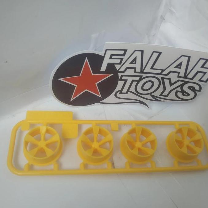 Velg 5 Spoke Medium Yellow Kuning Tamiya