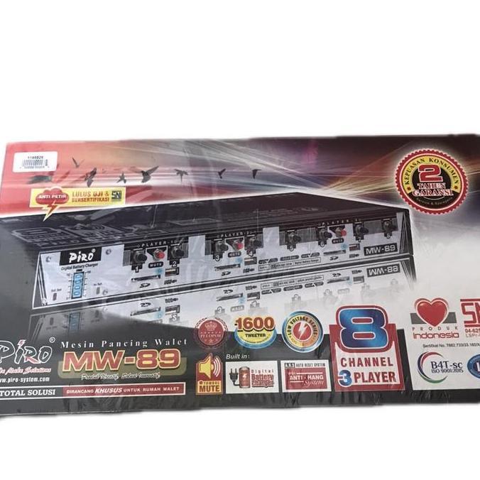 Ampli Walet Piro Mw 89 Anti Petir Amplifier Walet Terbaru