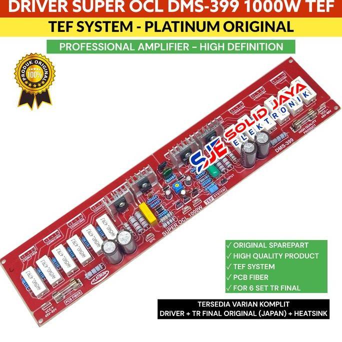 Kit Driver Power Socl Super Ocl Mono 1000W Ampli Amplifier Super Ocl Socl Mono Ampli 1000W Mono Dms3