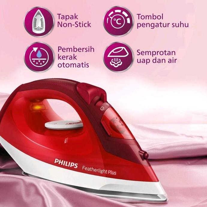 PHILIPS Steam Steamer Iron GC1424/45 Setrika Uap Bandung
