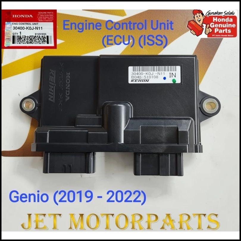 Ecu Atau Ecm Untuk Motor Honda Genio 2019 - 2022 Iss Asli Atau Ori Honda Ahm 30400K0Jn11