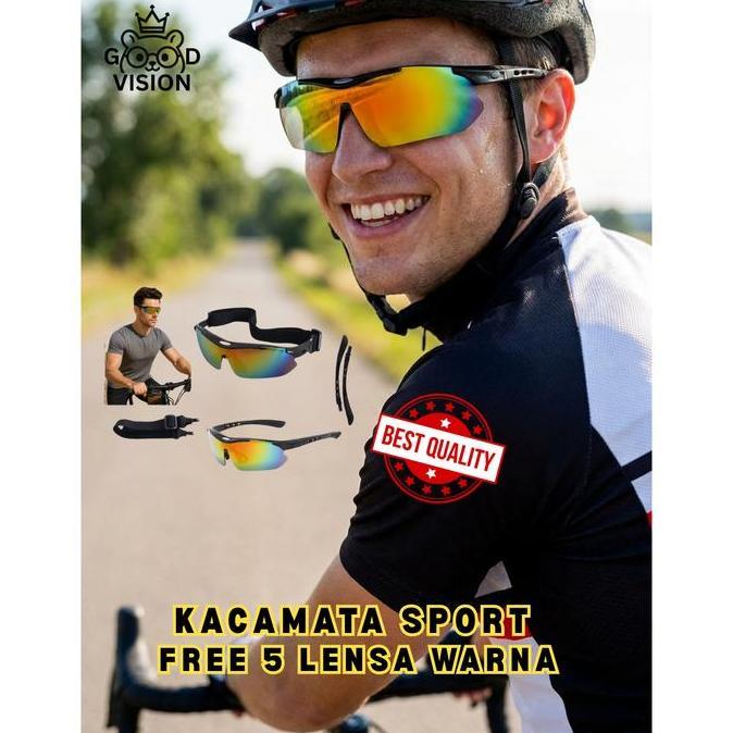 cecevanesha_id - kacamata hitam minus / cylinder - kacamata sepeda sporty gowes -