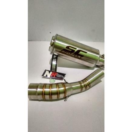 BIG SALE SILENCER KNALPOT SC PROJECTS DAN SLIP ON KNALPOT CBR150R CB150R