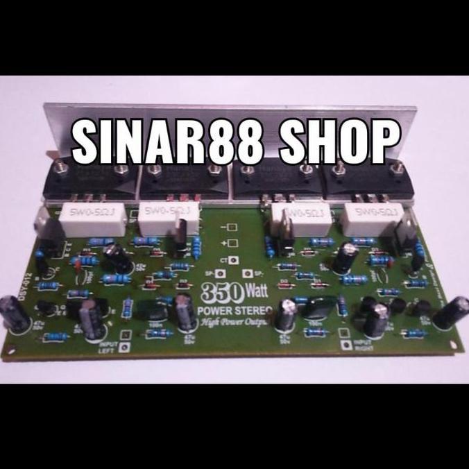 Kit 300Watt/350Watt Amplifier Power Ocl Stereo Dsy-012 4Tr Sanken Murah
