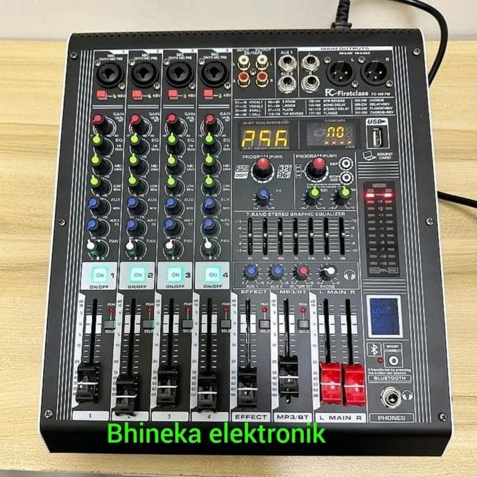 Power Mixer Firstclass Fc 409 Pm / Fc409Pm Fc409 Pm Original 500W X 2 Murah