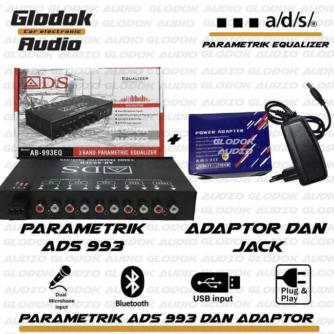 Parametrik / Priem Ads Ab 993 Eq Parametrik Equalizer Usb Bluetooth Amplifier Adaptor Mixer Termurah