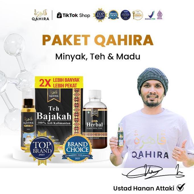 Qahira Bajakah Original-Bantu Meredakan Benjolan, Lipoma, Tiroid & Getah Bening - Alami, Halal & BPO