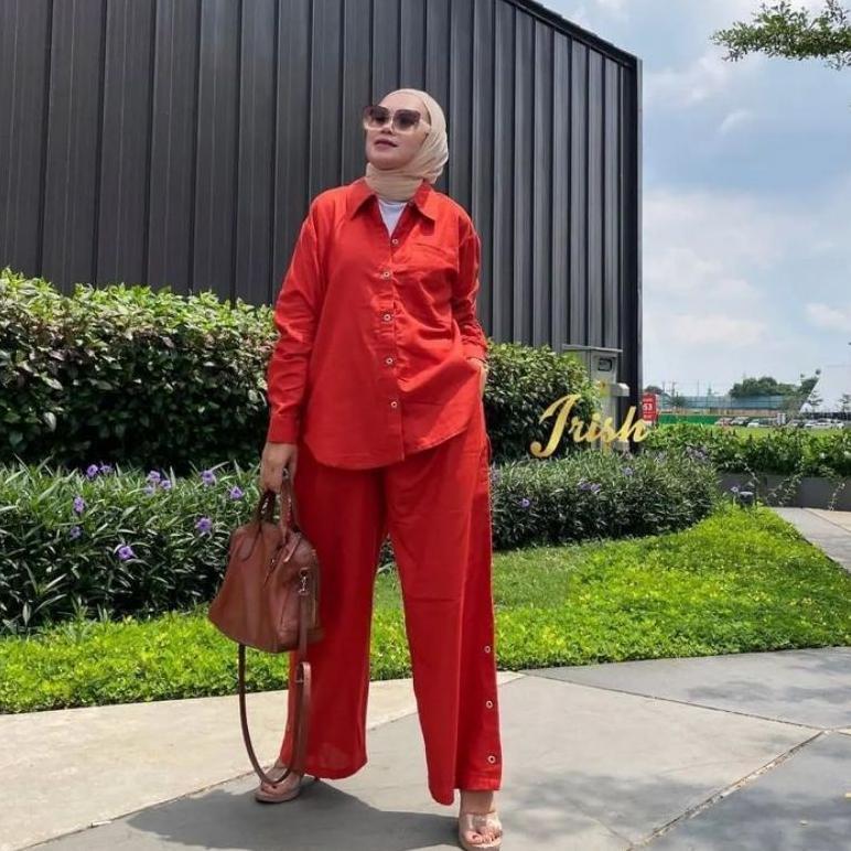 Murah Fashion Muslim, Baju Wanita, Baju Stelan Wanita, Setelan, Fashion Wanita, One Set. Kyara One S