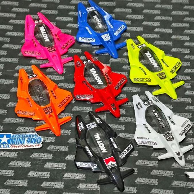 Tamiya body sto winning bird motif custom paint glossy rep