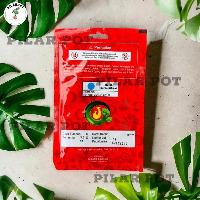 Benih Bibit Bayam Merah Benih Unggul Jawara - BAYAM MERAH DELIMA
