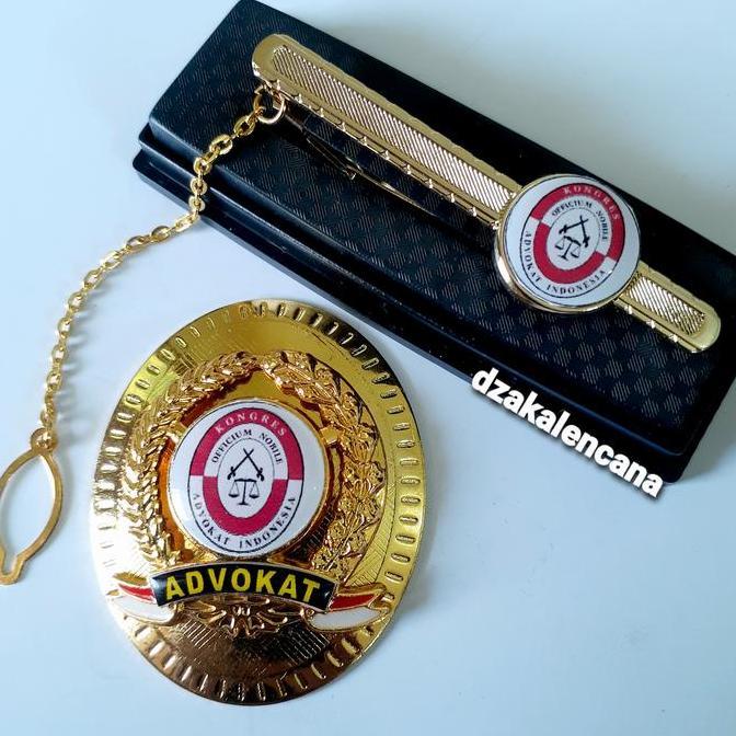 1 SET PIN ADVOKAT KAI & JEPITAN DASI ADVOKAT KAI Best Quality