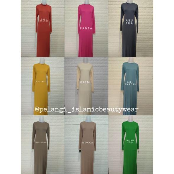 TERMURAH GAMIS SPANDEK | GAMIS DALAMAN KEBAYA SPANDEK