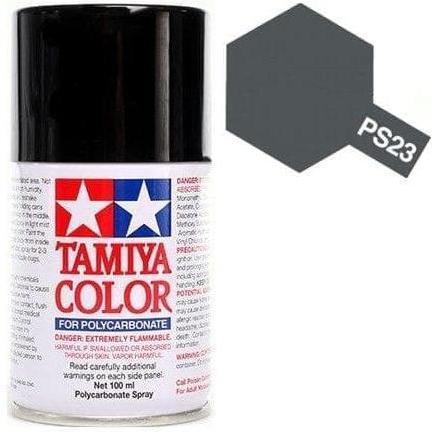 TAMIYA POLYCARBONATE PS-23 GUN METAL SPRAY PAINT