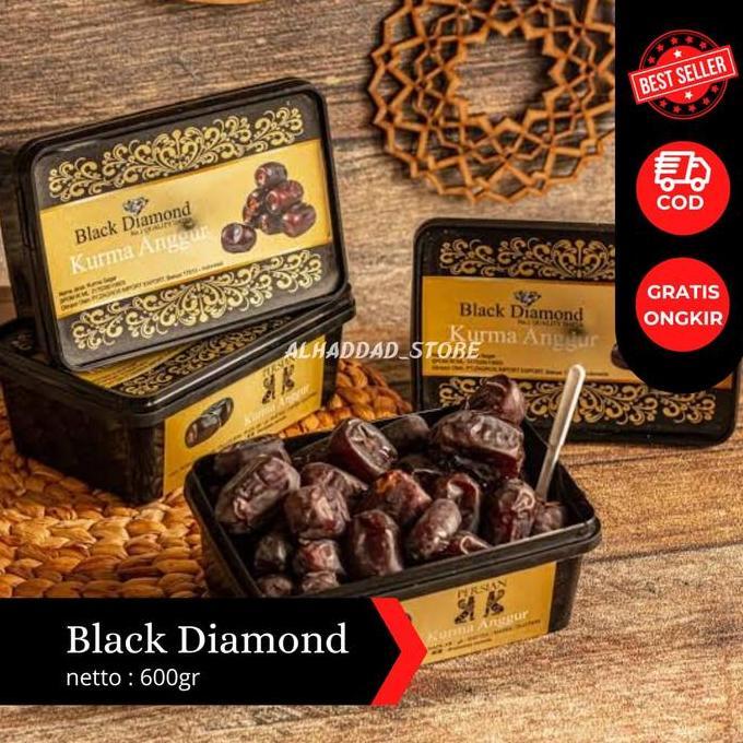 Kurma Khalas Bam Black Diamond | Kurma Black Anggur | Kurma Black Diamond