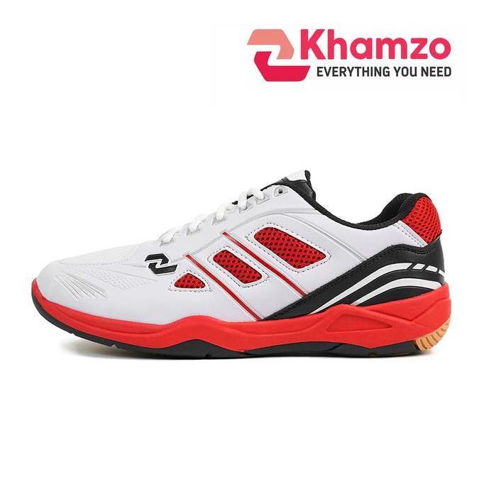 Khamzo Sepatu Uni Badminton D16 Sepatu Olahraga Bulutangkis ori sepatu badminton
