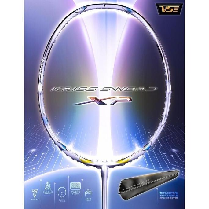 VS Venson Badminton Racket Kriss Sword XP 38lbs / Raket Bulutangkis Krisssword XP 38 lbs vse