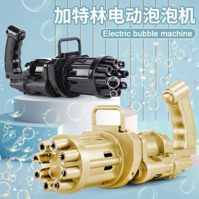 Promo Mainan Bubble Gun Tembakan Gelembung Bubble Elektrik Cod