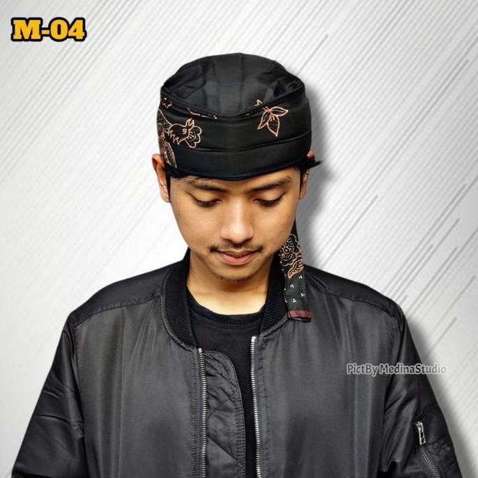 New  Blangkon Batik Model Peci Kopiah Songkok Imamah Terbaru Bendo Sunda Jawa Bali Praktis Pria Laki