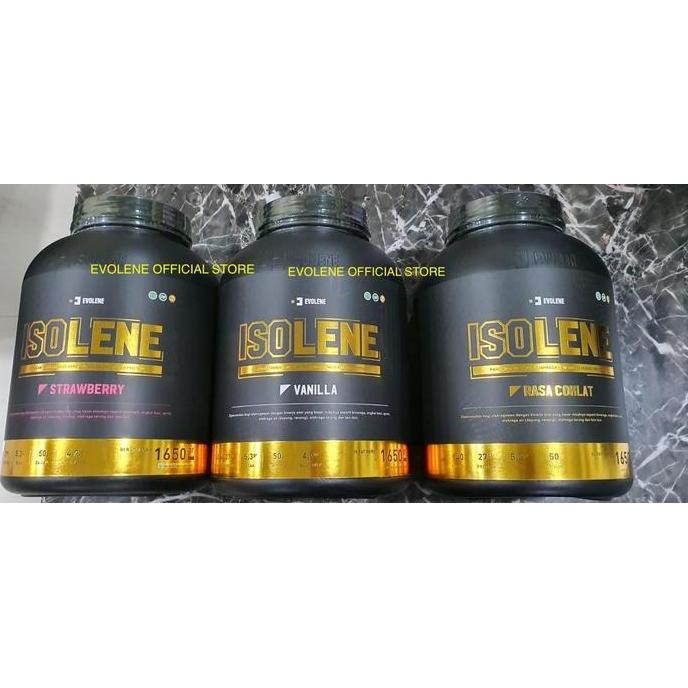 EVOLENE ISOLENE 50 SACHET WHEY PROTEIN ISOLATE SUSU GYM