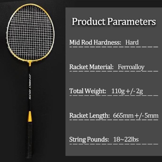 VardourBadminton Racket Set with Bag for Internal and Outdoor Sports - Children and Adults raket bad