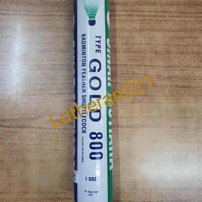 Kok Shuttlecock Badminton Bulutangkis Sinar Mutiara Gold 800