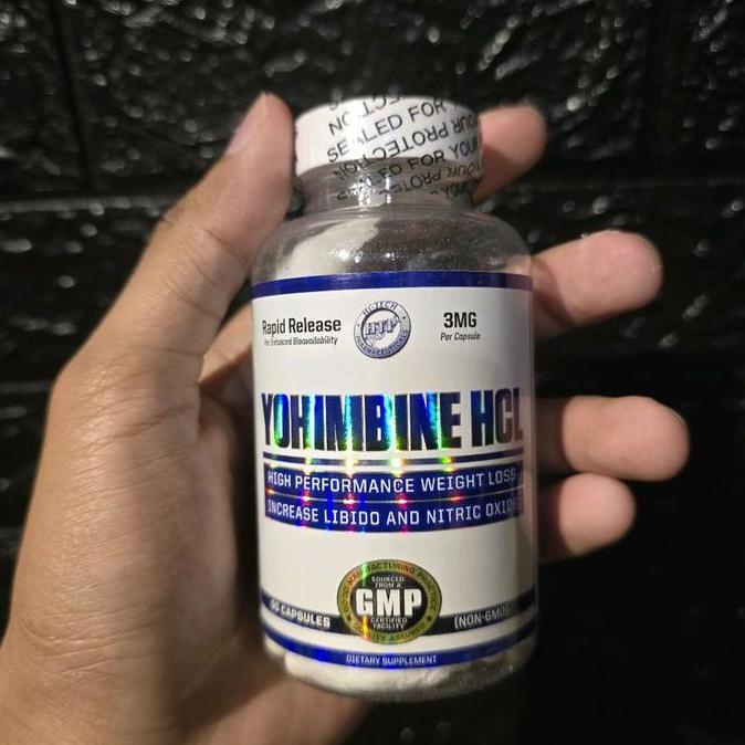 Suplemen Fitness HITECH Yohimbine Hcl Yohimbe 90 kapsul