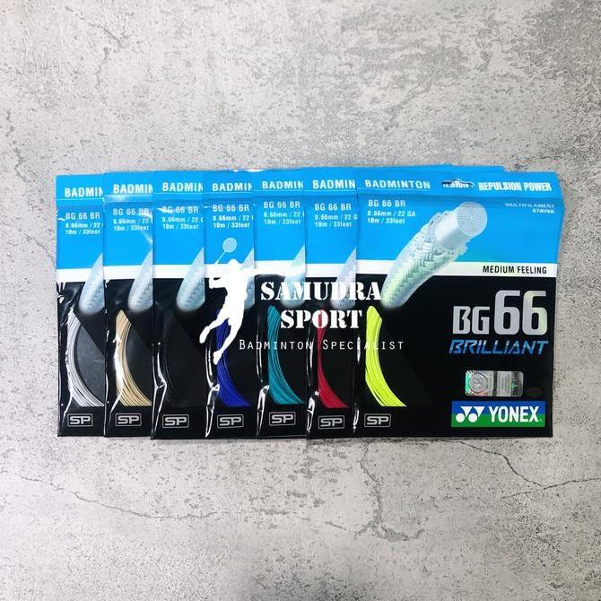Senar Raket Badminton Yonex BG 66 Brilliant