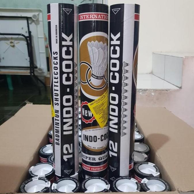 Shuttlecock Badminton Kok Bola Bulutangkis Indocock 12 pcs Makassar