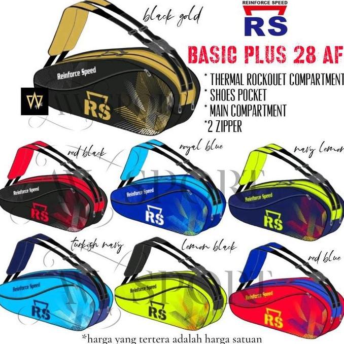 Tas RS BT6 BASIC PLUS 28 AF / Tas Badminton RS / Tas Ransel