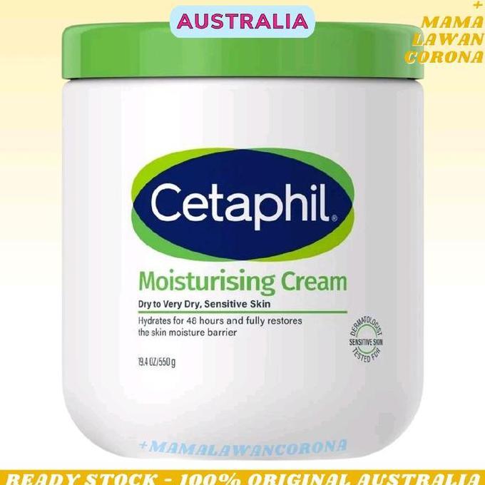 Cetaphil Moisturising Cream 550g Moisturizing Moisturizer 550 g gr