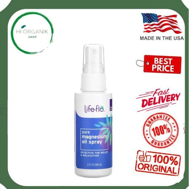 Life flo Pure Magnesium Oil Spray 59 ml