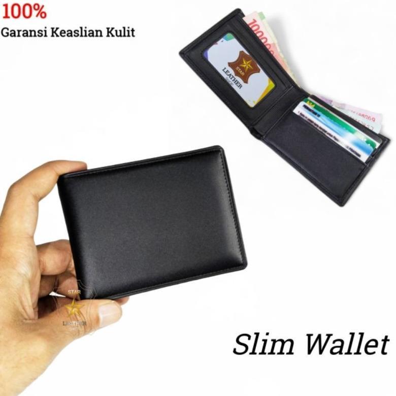 ORIGINAL DOMPET PRIA KECIL 100% ORIGINAL KULIT ASLI LIPAT MINI TIPIS
