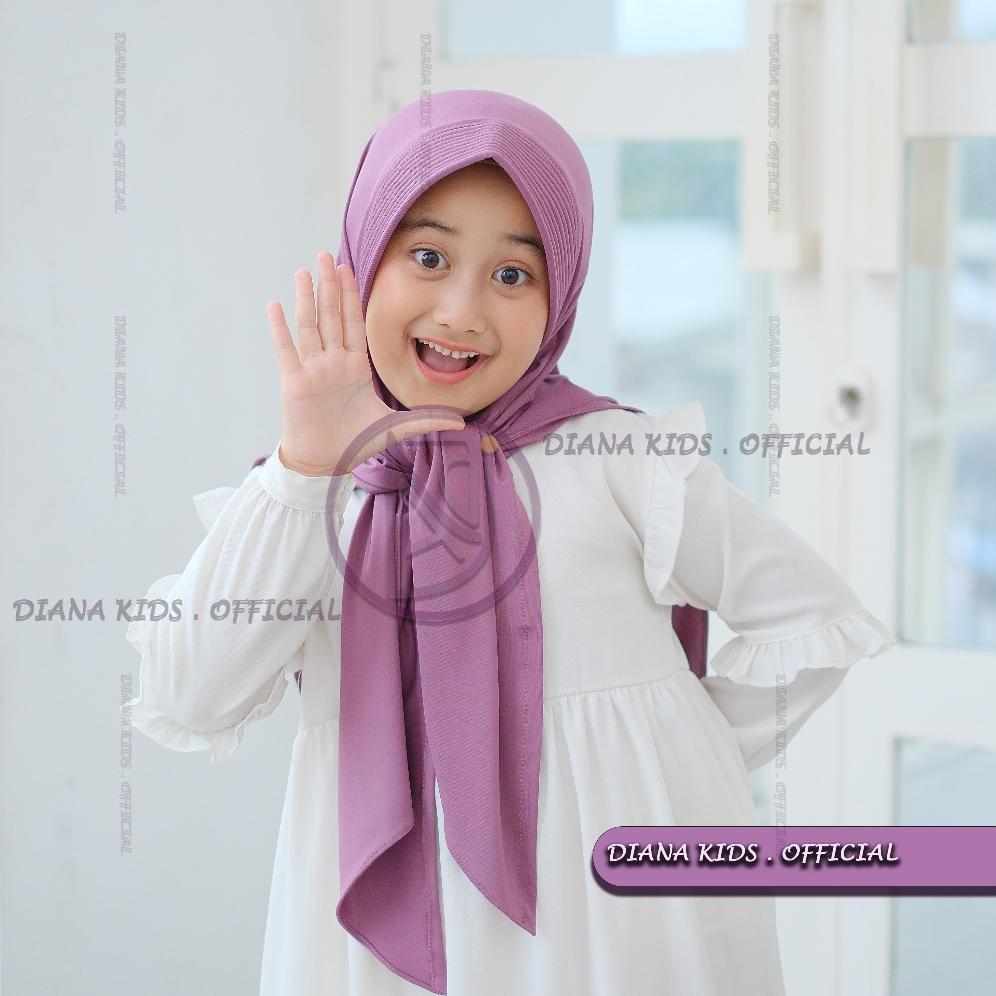 100% AMAN 'Hijab Segitiga Instan Pet Antem Jersey Jilbab Anak Perempuan Remaja 7 - 13 Tahun 2026