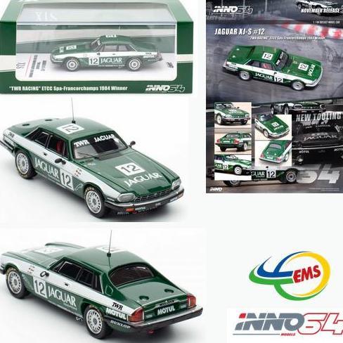 IN64-XJS-TWR12 - INNO64 JAGUAR XJ-S #12 "TWR RACING" ETCC SPA-FRANCORCHAMPS 1084 WINNER