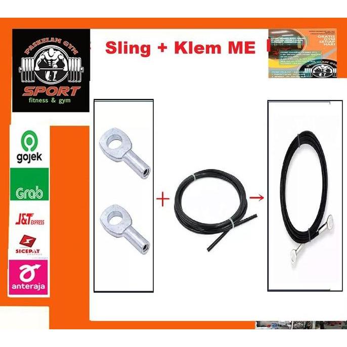 Tali Sling + Klem ME Home Gym / Kabel Sling Gym