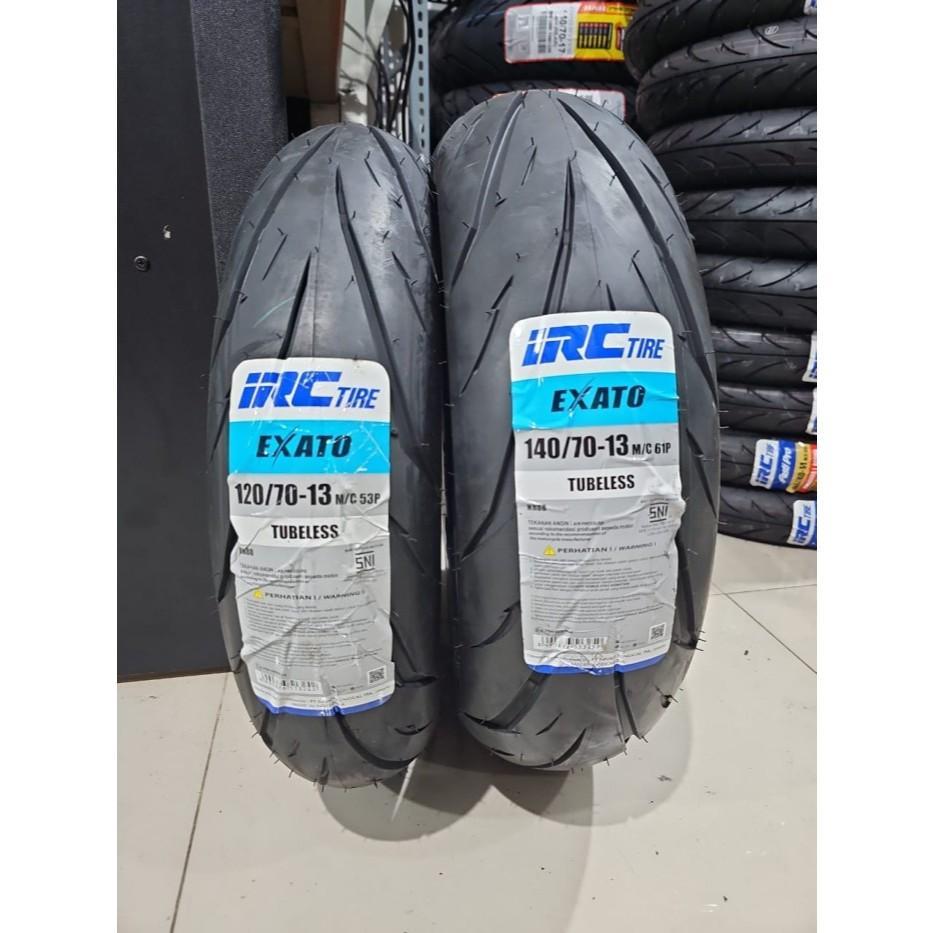 BAN LUAR TUBELESS IRC EXATO NR88 (70/80-17 - 80/80-17 - 90/80-17 - 100/80-17 - 110/70-17 - 120/70-17