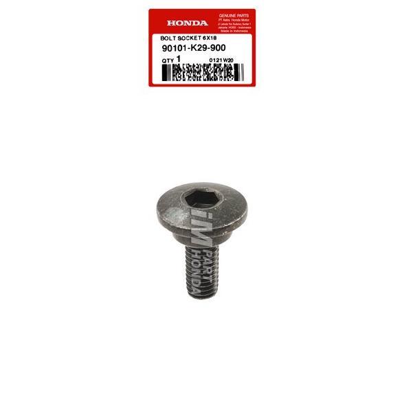 90101-K29-900 Baut Cover Tutup Cvt Bolt Socket 6X18 Drat 10